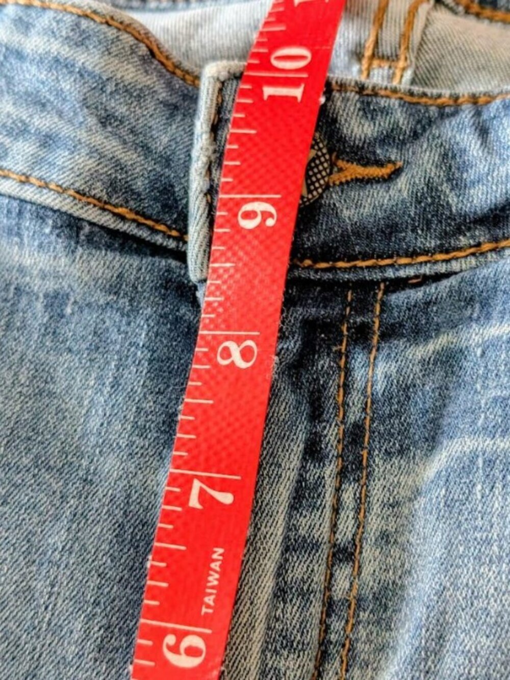 Kut from the Kloth Catherine Boyfriend Distressed Midrise Blue Jeans Women's 10 - Picture 14 of 16